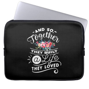 Capa Para Notebook Presentes de Casamento Construir Uma Vida Que Am