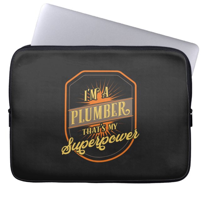 Capa Para Notebook Presentes de encanador (Frente)