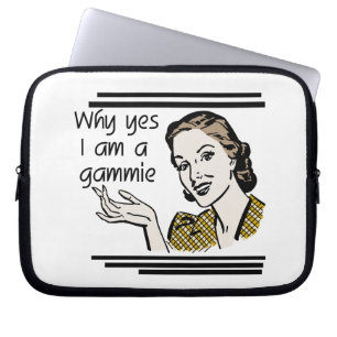 Capa Para Notebook Presentes de Gammie Retro