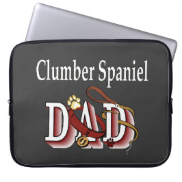 Capa Para Notebook Presentes de Pai de Espanhol Clumber