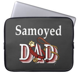 Capa Para Notebook Presentes de Pai Samoyed
