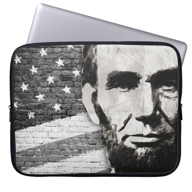 Capa Para Notebook Presidente Abraham Lincoln (Frente)