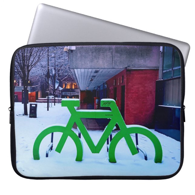 Capa Para Notebook Preso na neve (Frente)