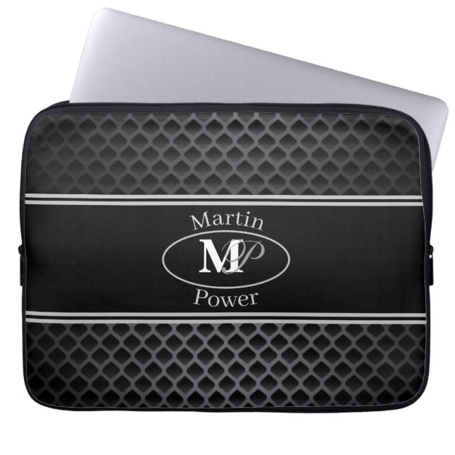 Capa Para Notebook preto (Frente)