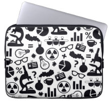 Preto do teste padrão da ciência no branco