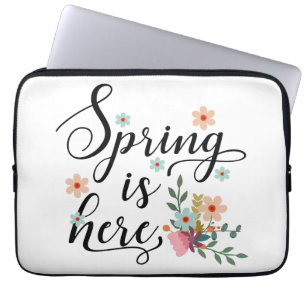 Capa Para Notebook primavera está aqui