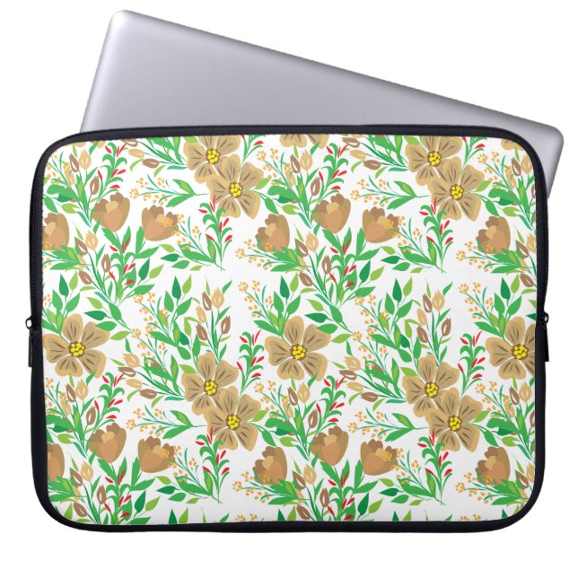Capa Para Notebook Primavera Floral (Frente)