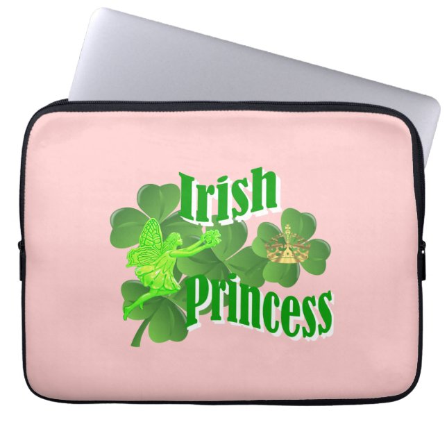 Capa Para Notebook Princesa irlandesa (Frente)