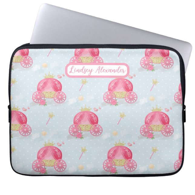 Capa Para Notebook Princesa Personalizada (Frente)