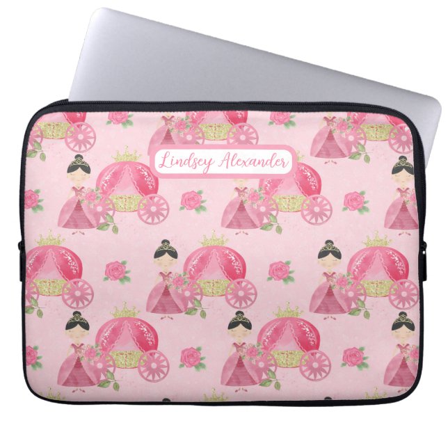 Capa Para Notebook Princesa Personalizada (Frente)