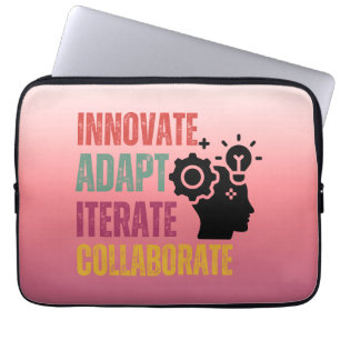 Capa Para Notebook Princípios Fundamentais Agile Mindset Pensamento P