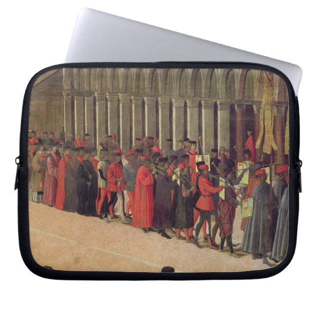 Capa Para Notebook Procissão no quadrado de St Mark, detalhe de (Frente)