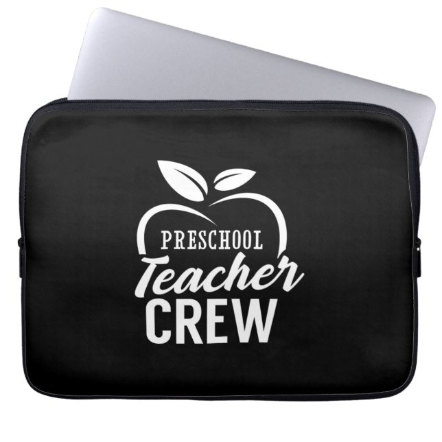 Capa Para Notebook Professor de presentes | Tripulação de Professores (Frente)
