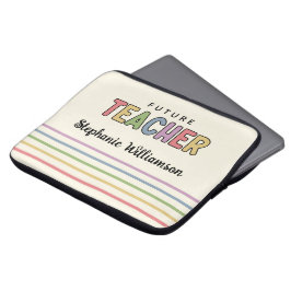 Capa Para Notebook Professor Futuro Personalizado Colorido Fofo