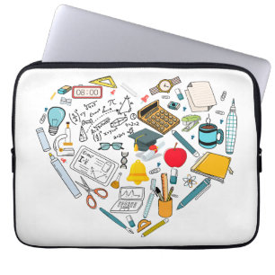 Capa Para Notebook Professor Instrutor Professor Tool Heart