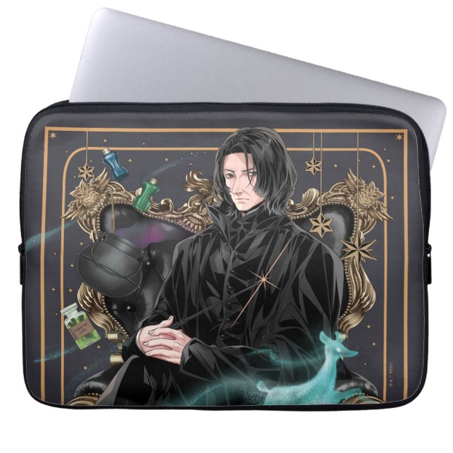Capa Para Notebook Professor Severus Snape Sentado (Frente)