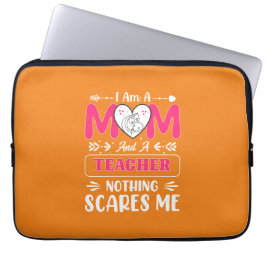 Capa Para Notebook Professora Engraçada Mãe, Professora Mãe Engraçada