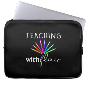 Capa Para Notebook Professora Oferece Ensino De Presente Com Flair