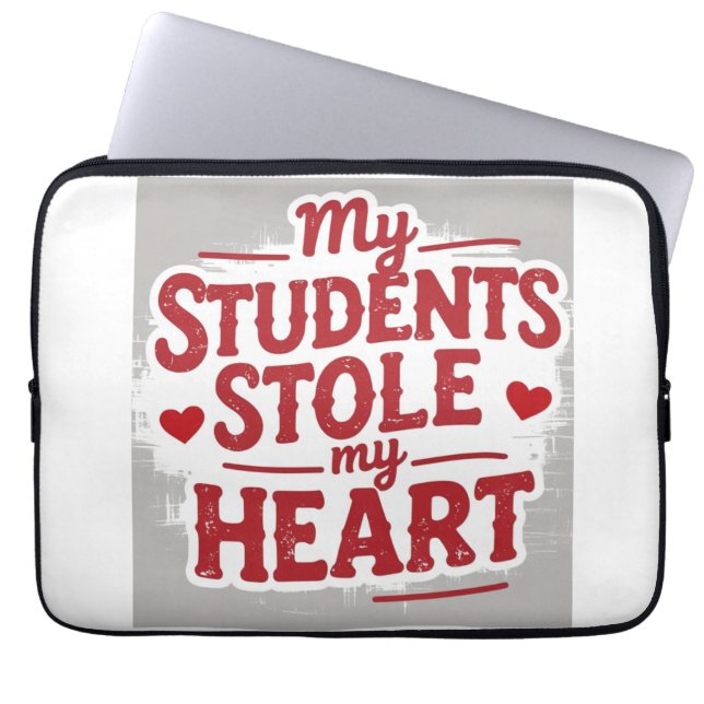 Capa Para Notebook Professores amam alunos (Frente)