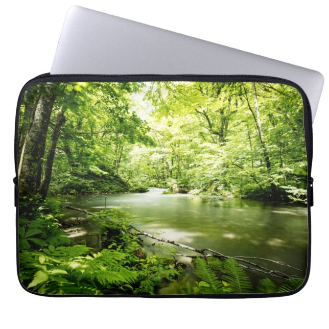 Capa Para Notebook Profundamente na floresta (Frente)