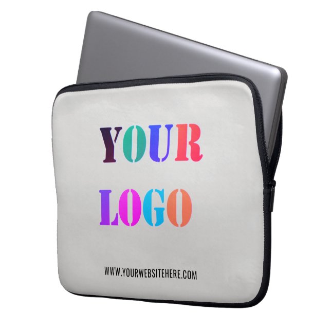 Capa Para Notebook Promocional de logotipo personalizado Bolsa de lap (Frente Esquerda)