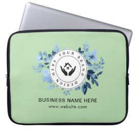 Capa Para Notebook Promocional de texto e logotipo personalizado mini