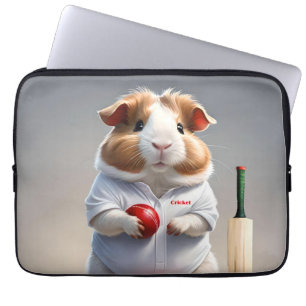 Capa Para Notebook Pronto para o Arremesso: Porquinho-da-índia com Eq