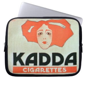 Capa Para Notebook Propaganda para de "cigarros Kadda" (litho da cor