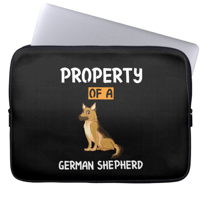 Capa Para Notebook Propriedade De Arte Do Apekeeper De Um German shep (Frente)