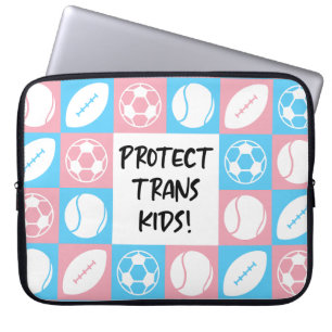 Capa Para Notebook Proteger Atletas Estudantes de Esportes Trans Kids