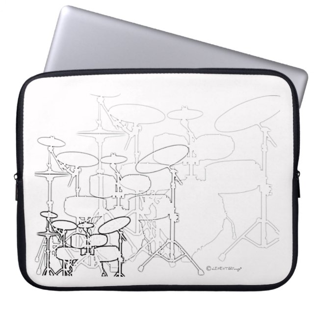 Capa Para Notebook Proteja-o ruidosamente (Frente)