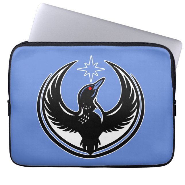 Capa Para Notebook Protesto do mergulhão-pato de Minnesota (Frente)