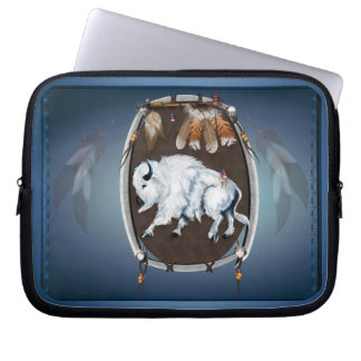 Capa Para Notebook Protetor branco do búfalo