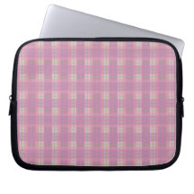 Protetor de Capas de Laptop Xadrez Rosa