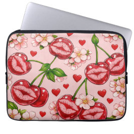 Capa Para Notebook Protetor de Laptop Cherry Kiss