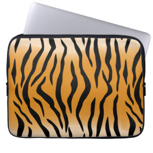 Capa Para Notebook Protetor de Laptop com Estampa de Pele de Tigre Se