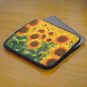 Capa Para Notebook Protetor de Laptop com Girassóis