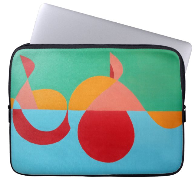 Capa Para Notebook Protetor de Laptop comClave de Sol de Arte Musical (Frente)