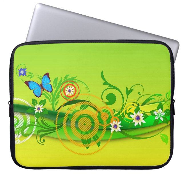 Capa Para Notebook Protetor de Laptop Explosão de Primavera (Frente)
