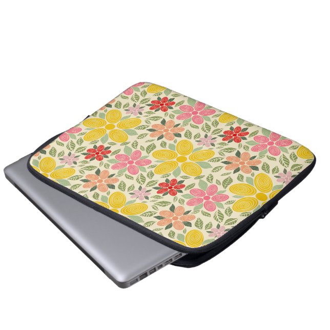 Capa Para Notebook Protetor de Laptop Jardim Redemoinho (Frente Inferior)