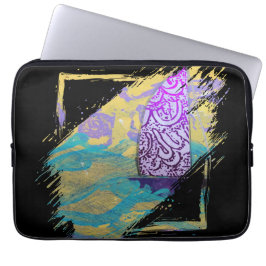 Capa Para Notebook Protetor de Laptop - Lavanda Sail Tinta