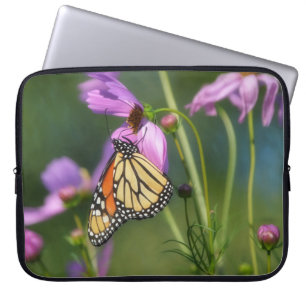 Capa Para Notebook Protetor de Laptop Natureza Borboleta Monarca