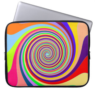 Capa Para Notebook Protetor de Laptop Psicanílico Redemoinho