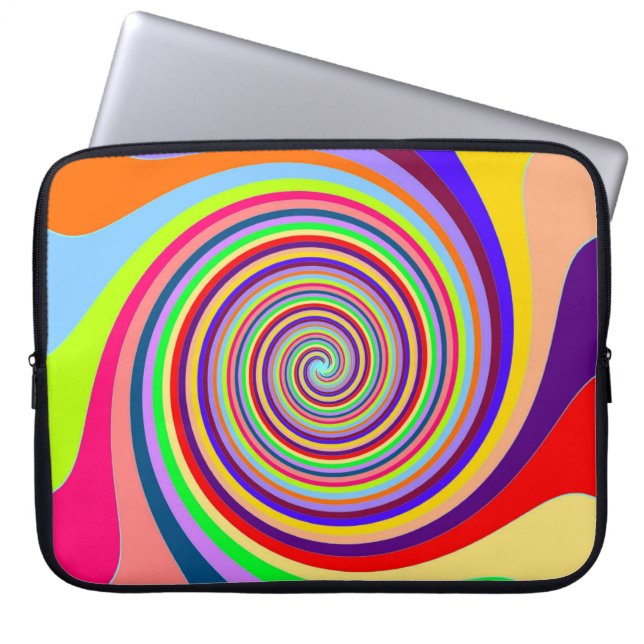 Capa Para Notebook Protetor de Laptop Psicanílico Redemoinho (Frente)
