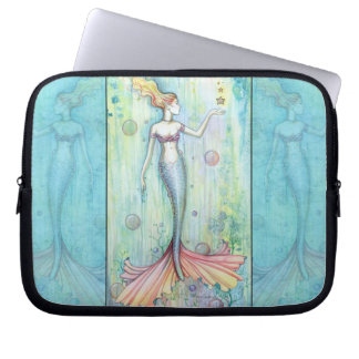 Capa Para Notebook Protetor de Laptop Sereia Bolhas