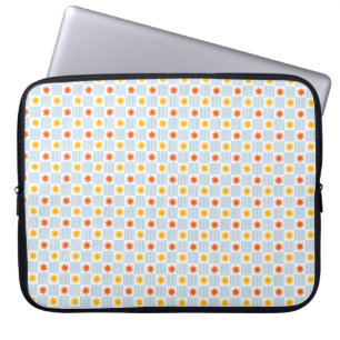 Capa Para Notebook Protetor de Laptop Sunburst Listra Xadrez