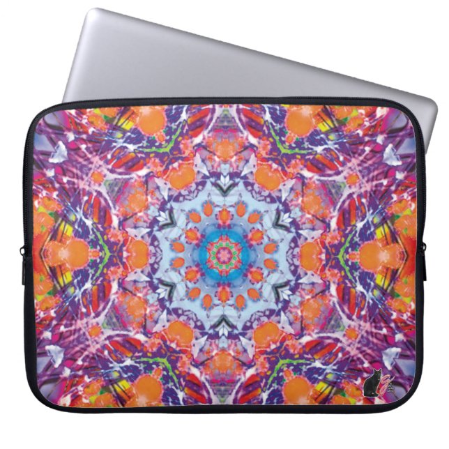 Capa Para Notebook Protetor de Laptop Tangiers Kaleidoscópio (Frente)