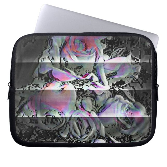 Capa Para Notebook Protetor de Laptop Techno Bouquet (Frente)