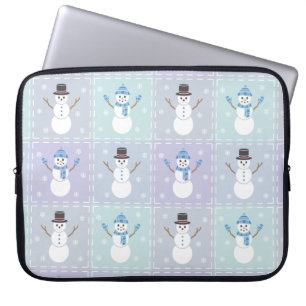 Capa Para Notebook Protetor de Laptop Winter Quilt