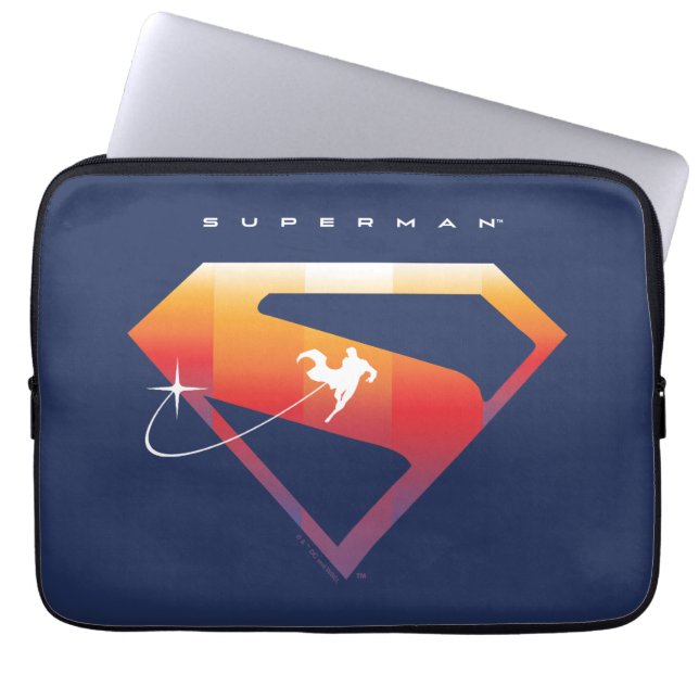Capa Para Notebook Protetor solar do Super-Homem (Frente)